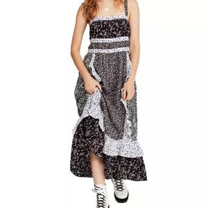 Free People Yesica Floral Maxi Dress